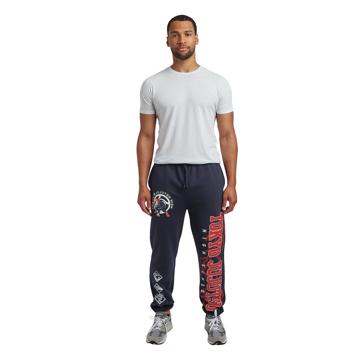 Jujutsu Kaisen Tokyo Jujutsu High School Men's Blue Jogger Pants
