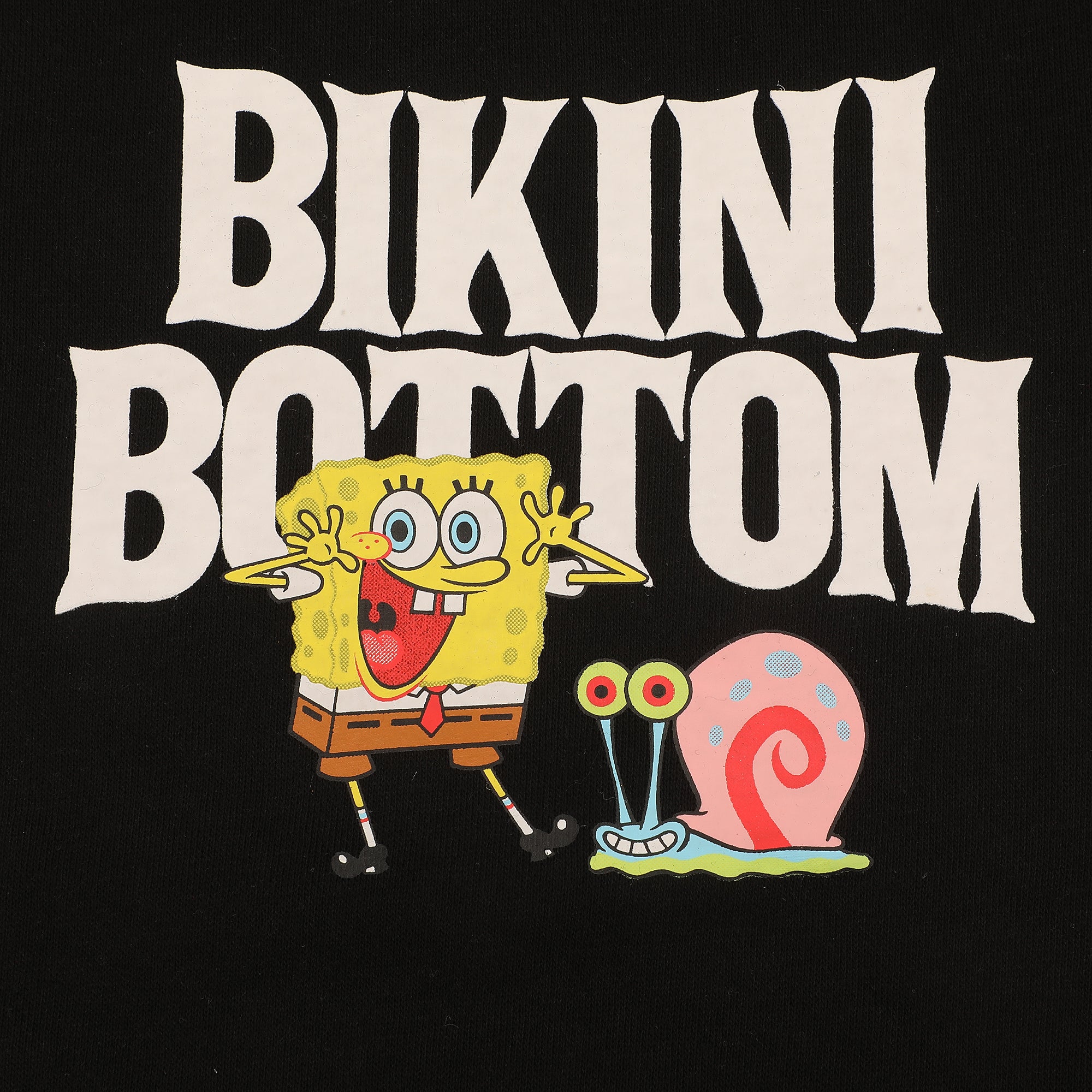Spongebob Squarepants Bikini Bottom 1991 Men's Black Joggers