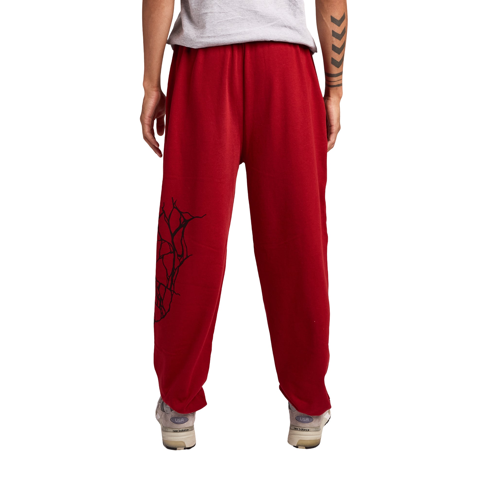 Stranger Things Hellfire Club Logo Art Men's Red Joggers