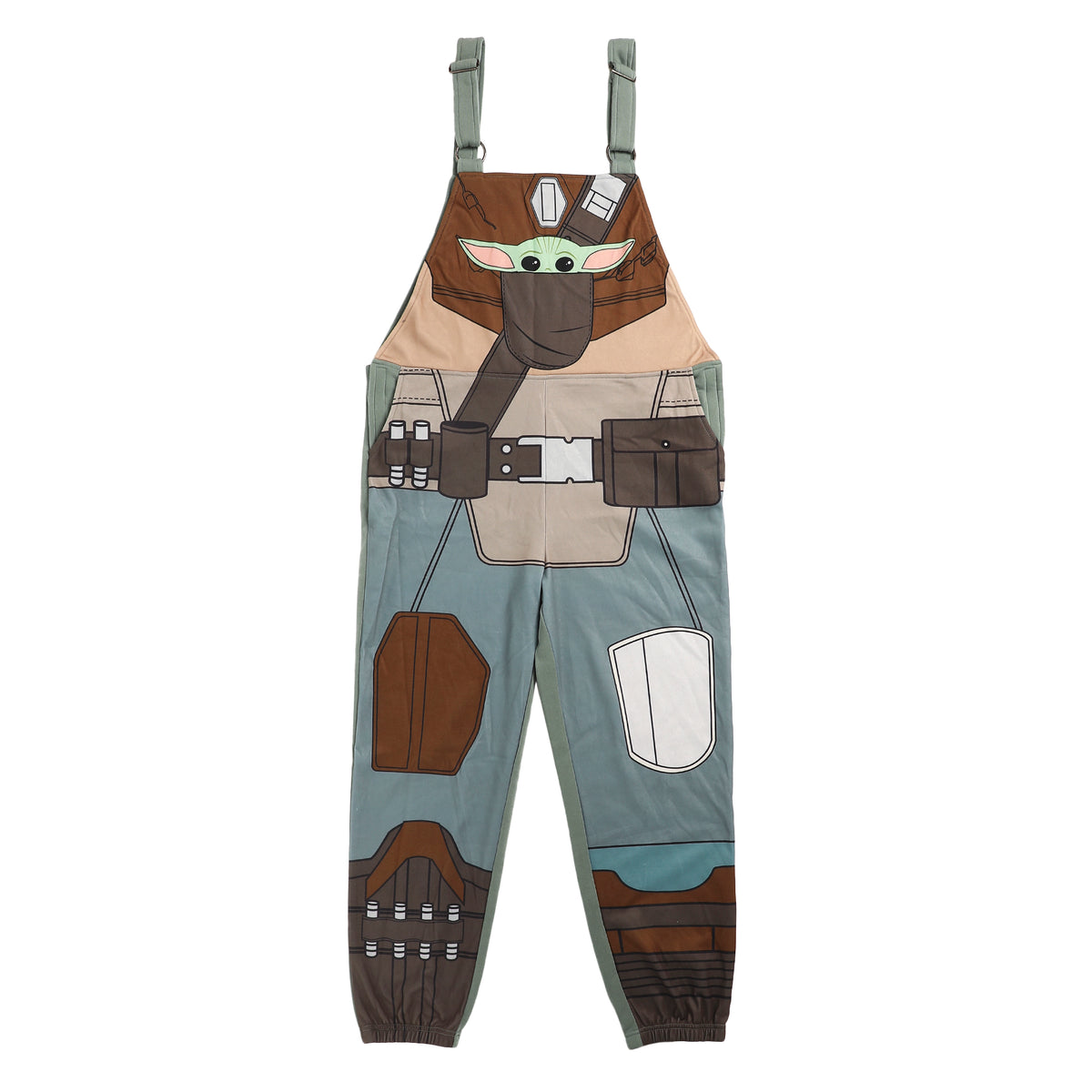 The Mandalorian Baby Grogu Carrier Men's Cosplay Union Suit