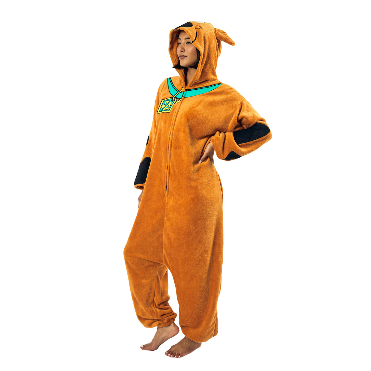 Scooby Doo Adult Onesie Costume Kigurumi Union Suit With Hood