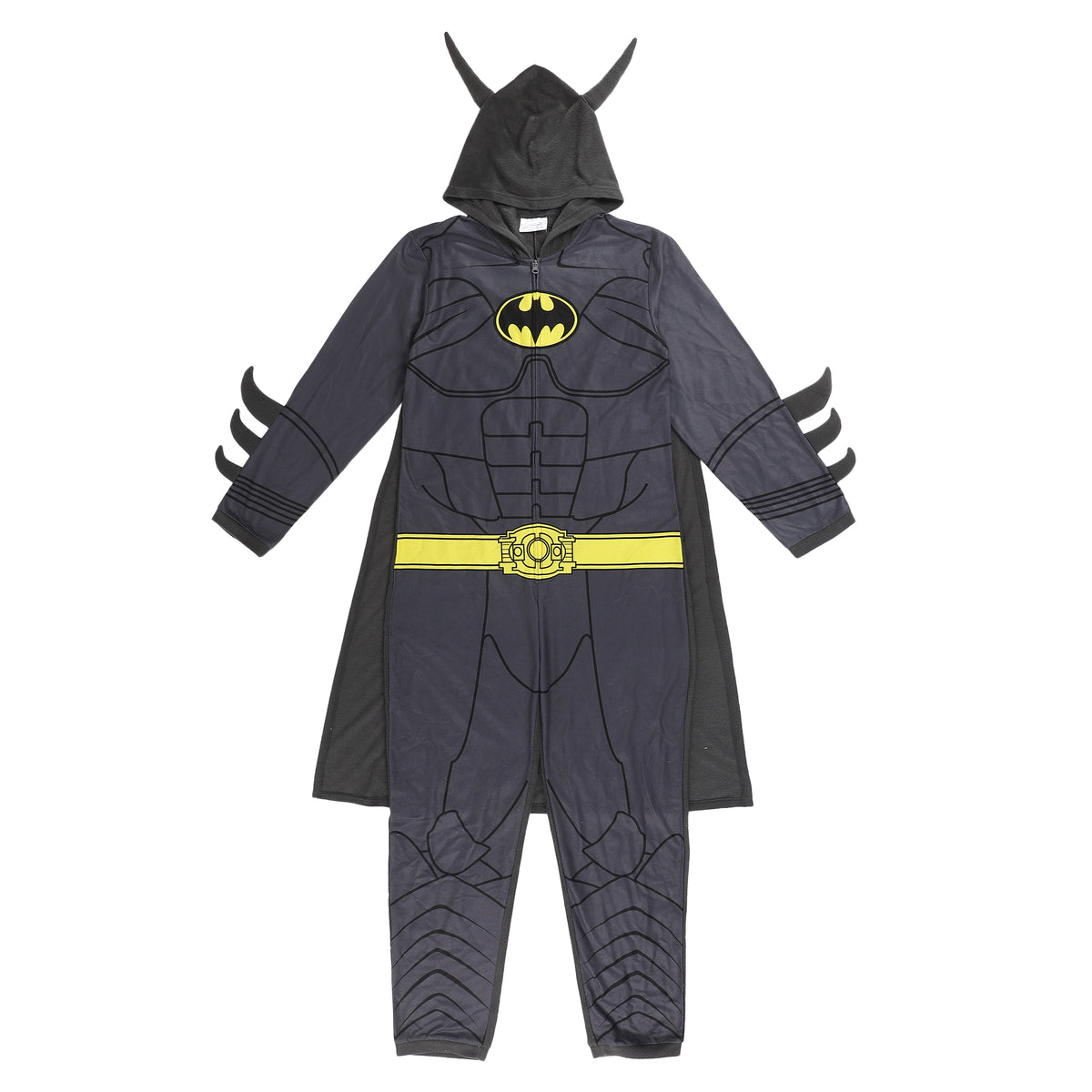 Batman 1989 Movie Men's Long Sleeve Hooded Cosplay Union Suit