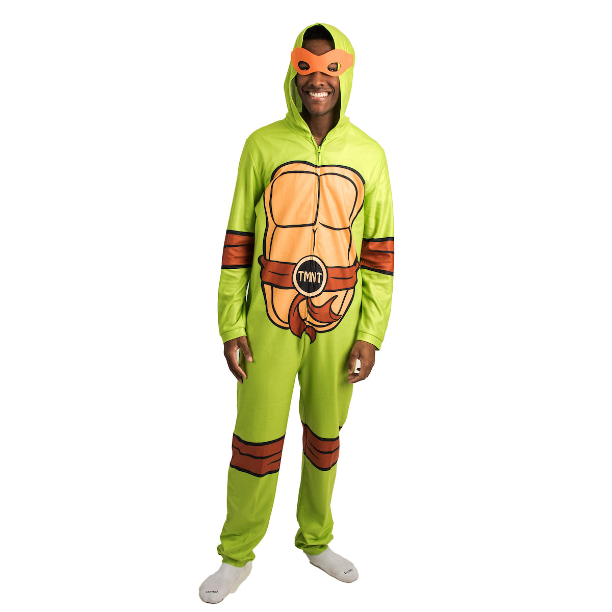 TMNT Teenage Mutant Ninja Turtles Hooded Cosplay Onesie Costume Union Suit