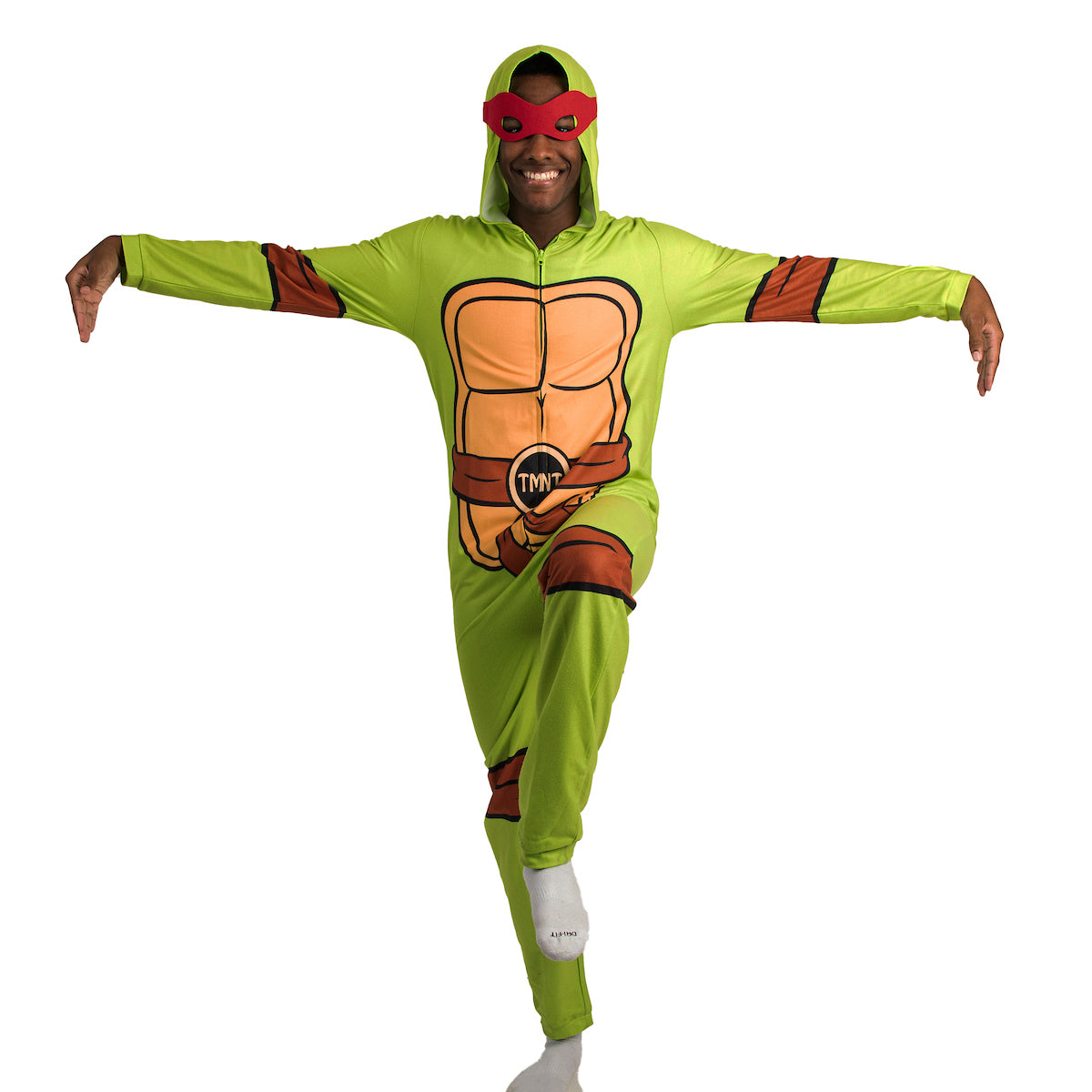 TMNT Teenage Mutant Ninja Turtles Hooded Cosplay Onesie Costume Union Suit