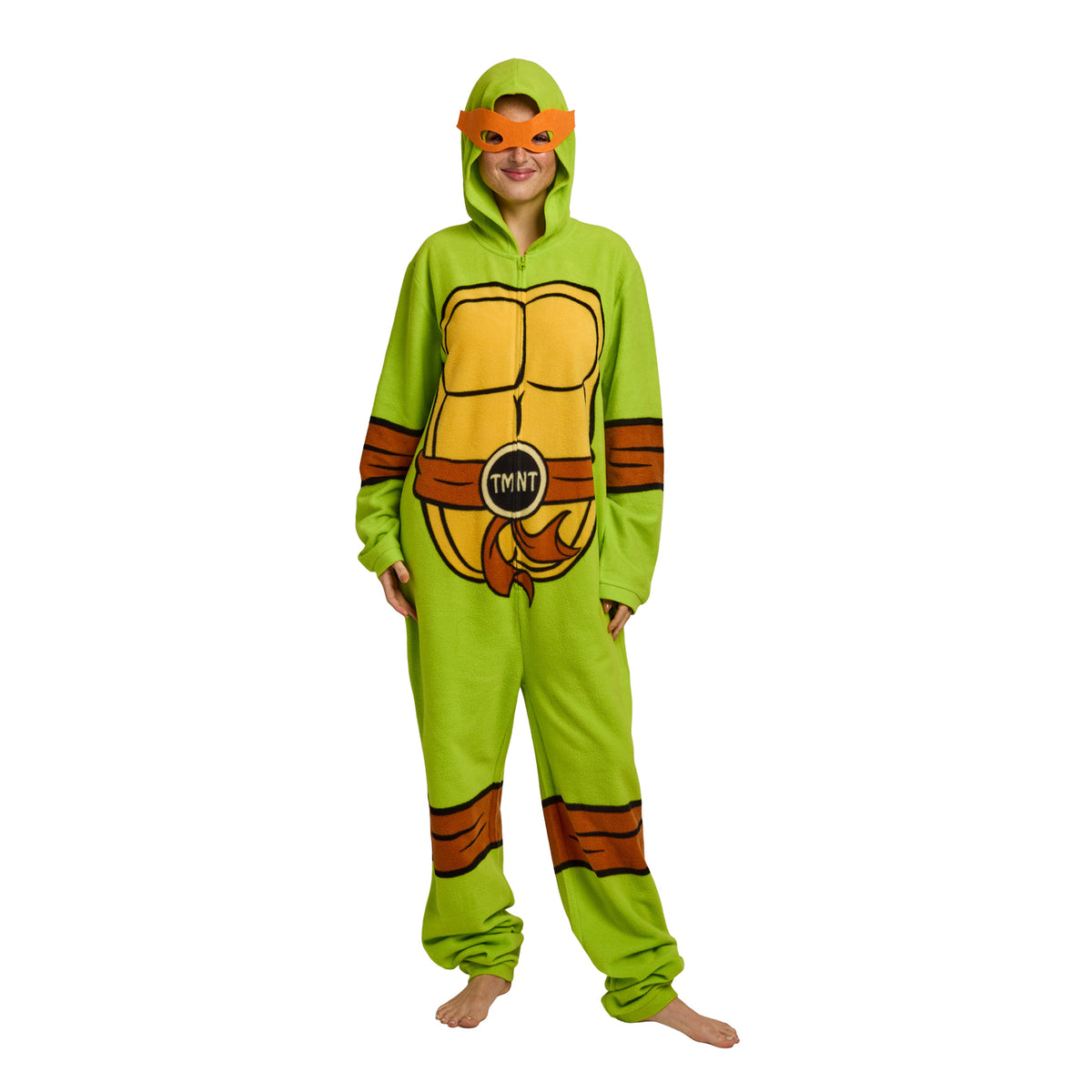 TMNT Teenage Mutant Ninja Turtles Hooded Cosplay Onesie Costume Union Suit