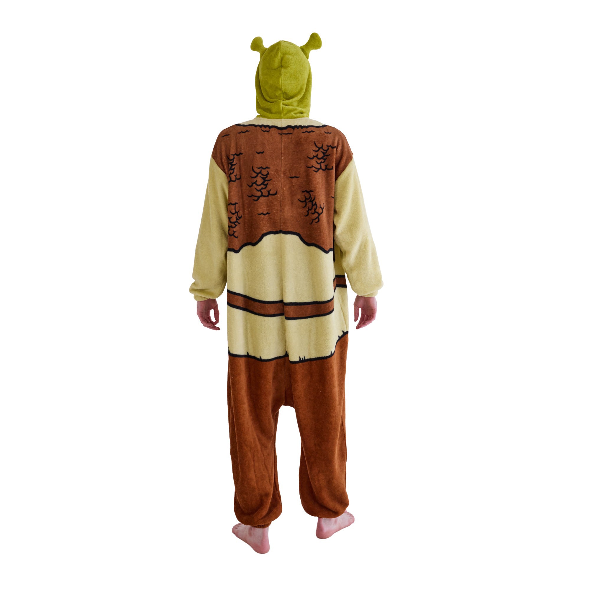 Shrek Men's Hooded Kigurumi Onesie Costume