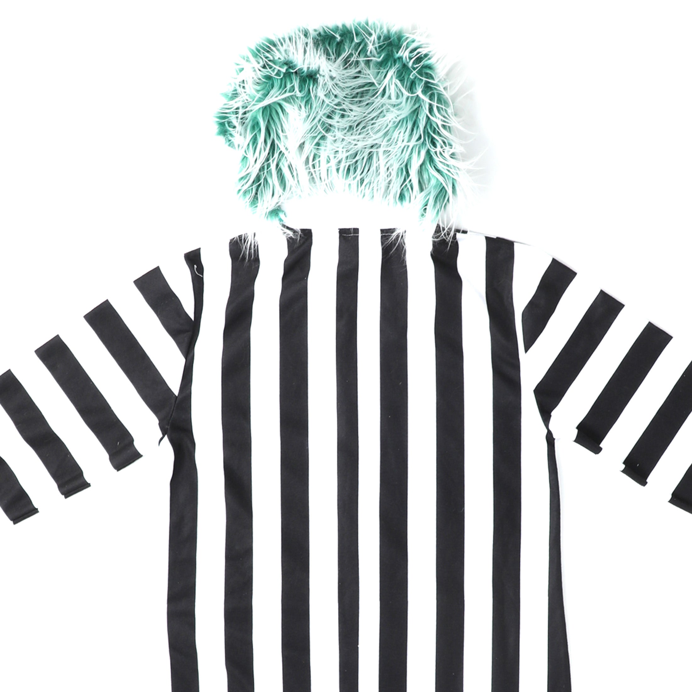 Beetlejuice Betelgeuse Men's Hooded Onesie Costume Union Suit