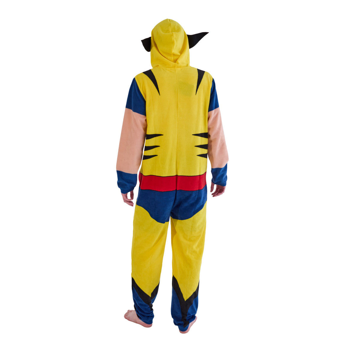 X-Men Wolverine Onesie Costume Union Suit With Hood