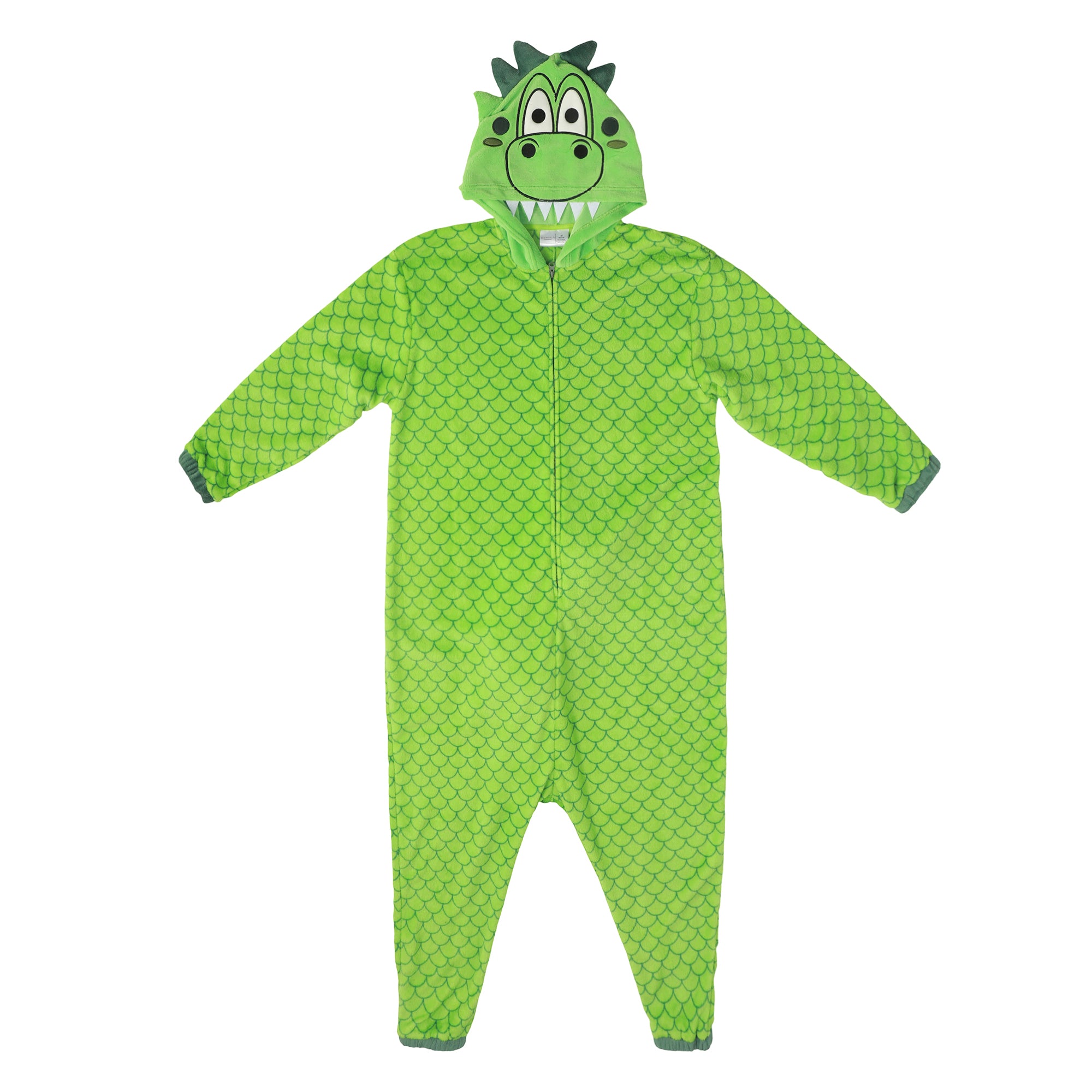 Kigurumi Dragon Adult Cosplay Onesie Costume Union Suit With Cuffs And Hood