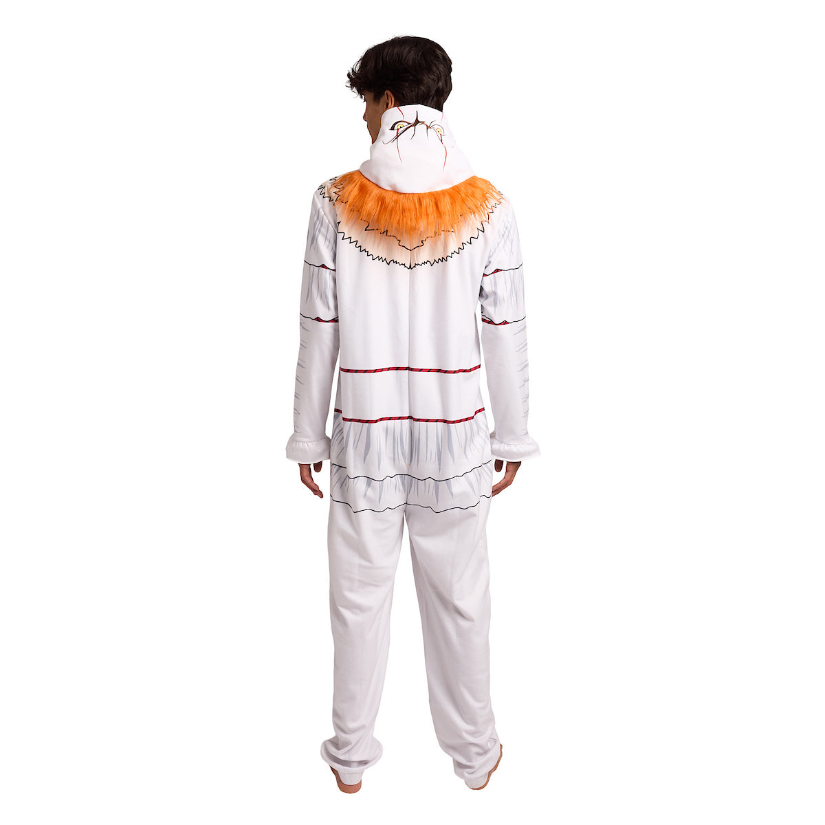 IT Chapter 2 Movie (2019) Pennywise Adult Cosplay Union Suit With Hood