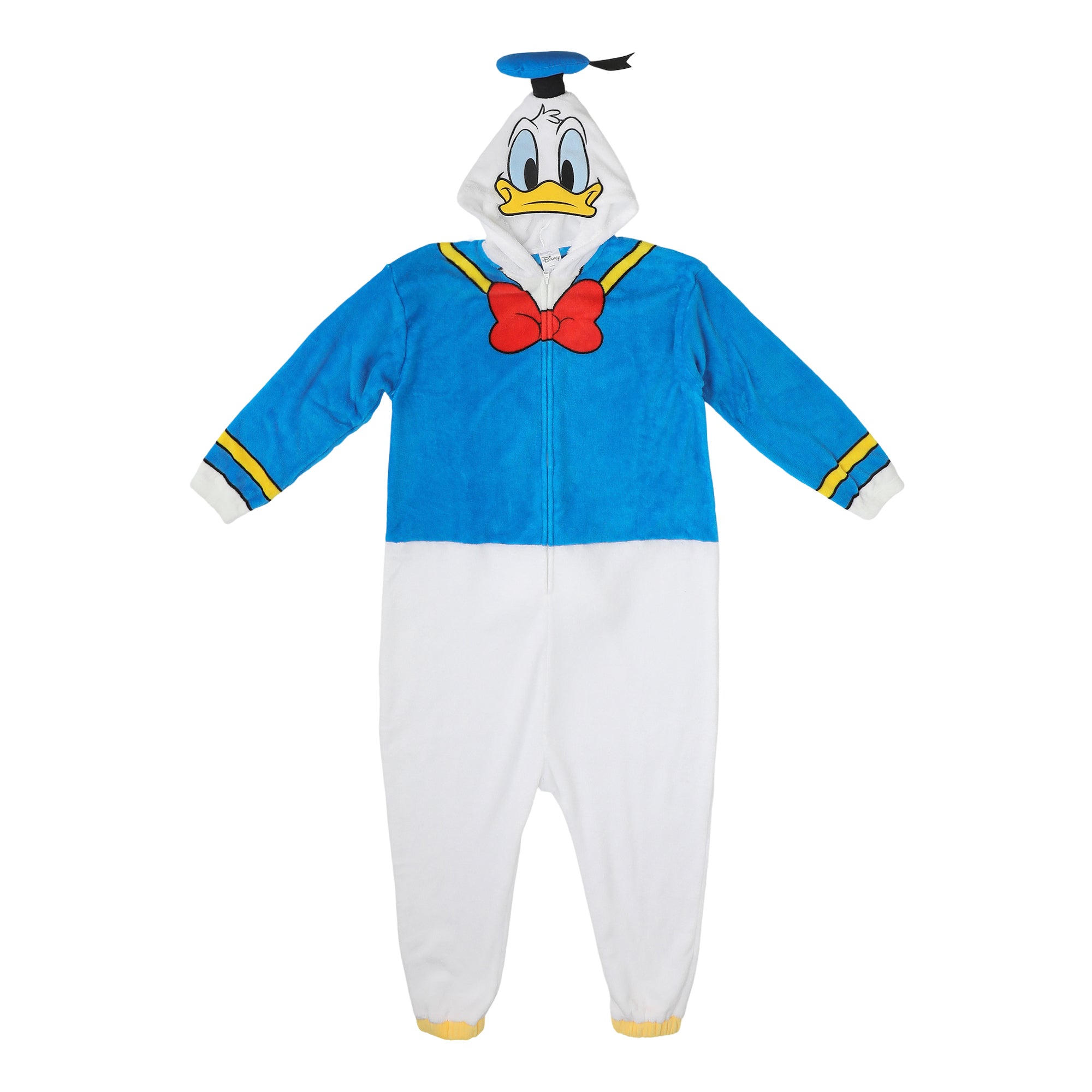 Disney Donald Duck Adult Long Sleeve Hooded Kirgumi Onesie Costume Cosplay Suit
