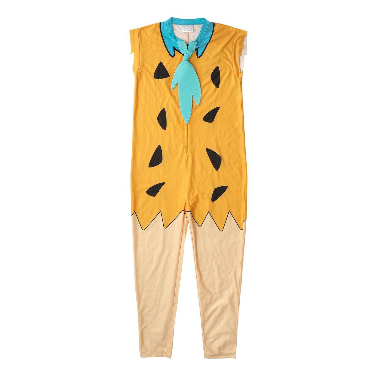 The Flintstones Fred Flintstone Adult Long Sleeve Hooded Cosplay Onesie Costume Union Suit