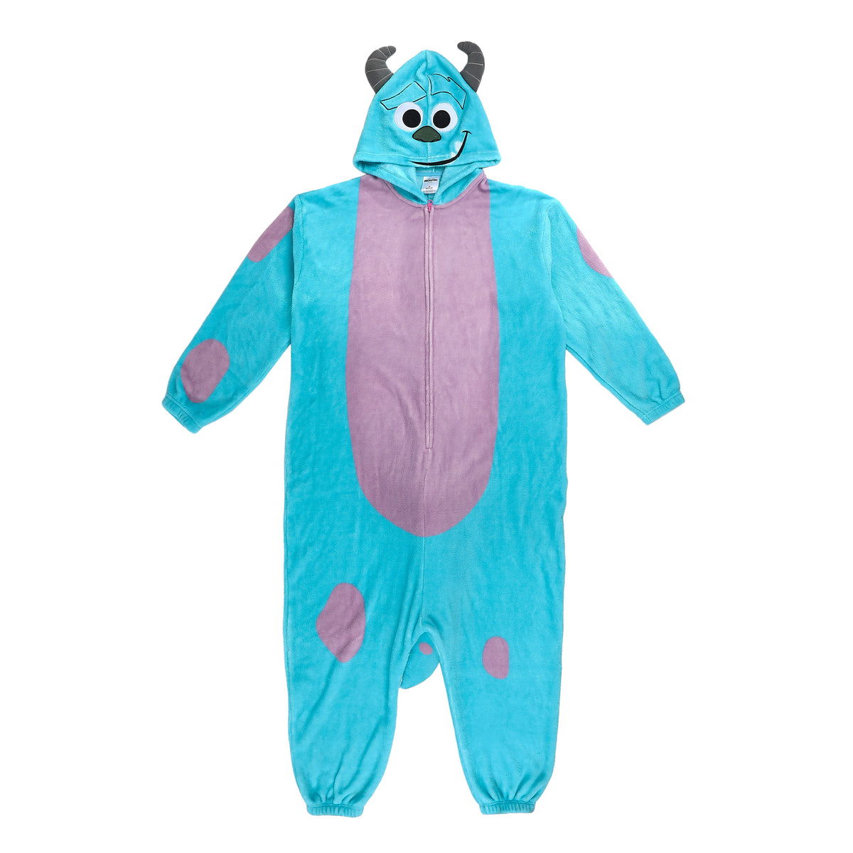 Monsters, Inc. Sully Adult Blue Long Sleeve Hooded Kigurumi Cosplay Suit