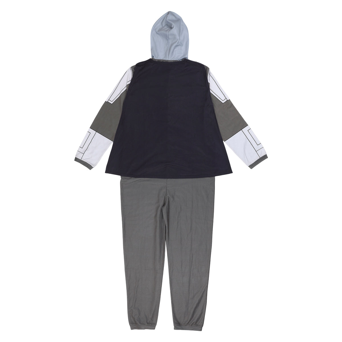 The Mandalorian Din Djarin Adult Long Sleeve Hooded Cosplay Union Suit