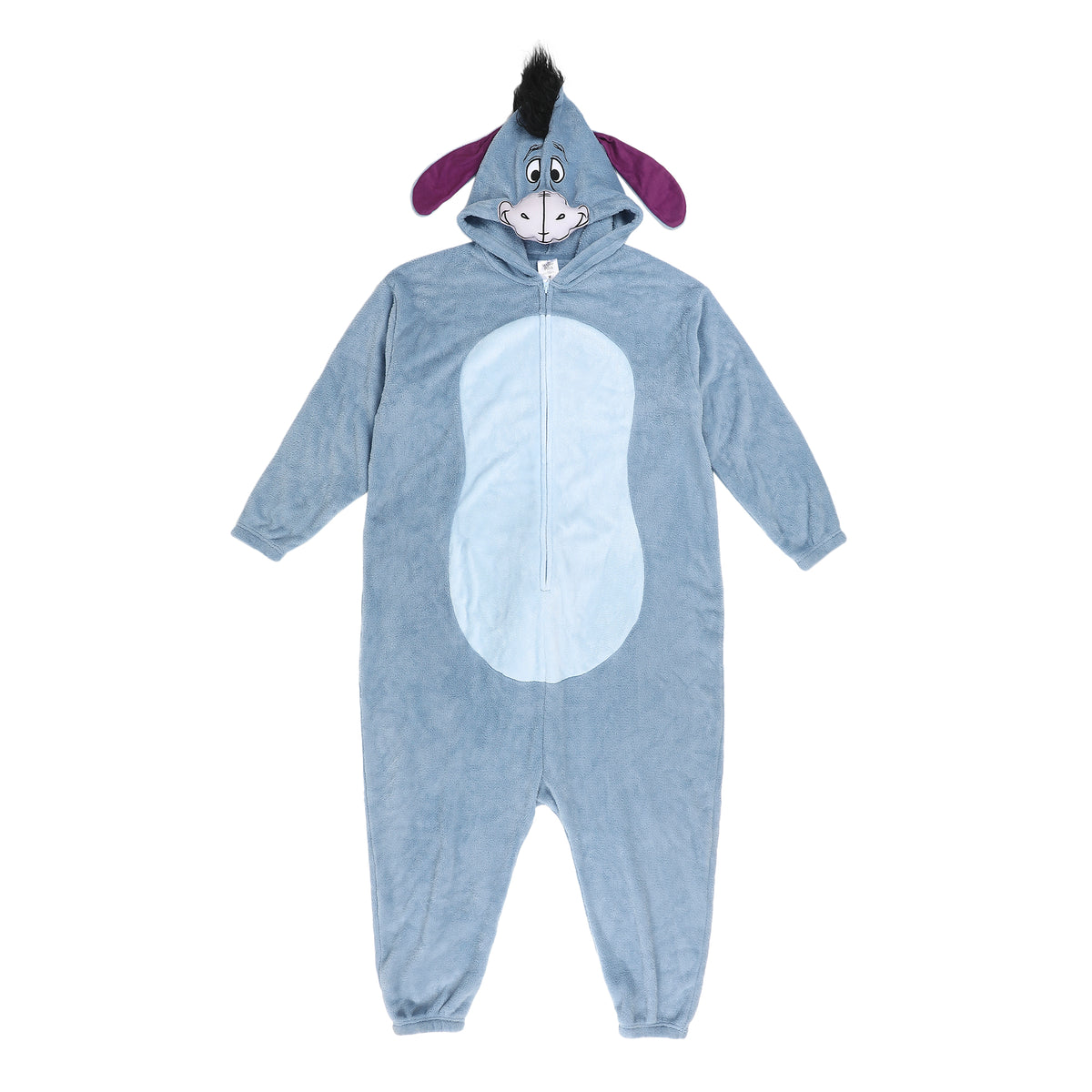 Winnie The Pooh Eeyore Adult Long Sleeve Hooded Kigurumi Cosplay Suit