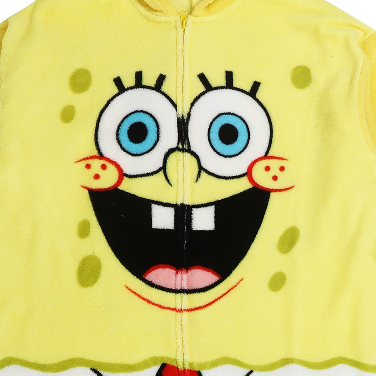 Spongebob Squarepants Adult Long Sleeve Hooded Kigurumi Cosplay Suit