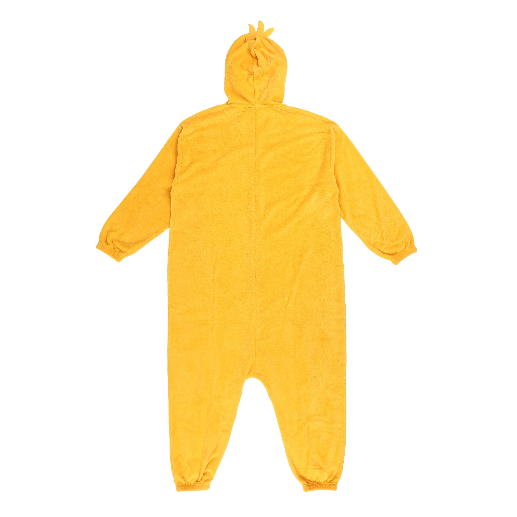 Chick Adult Yellow Long Sleeve Hooded Kigurumi Cosplay Suit