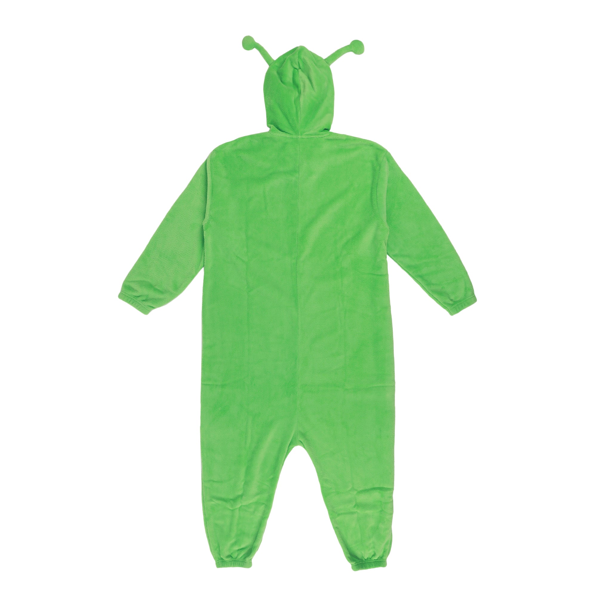 Alien Adult Green Long Sleeve Hooded Kigurumi Cosplay Suit