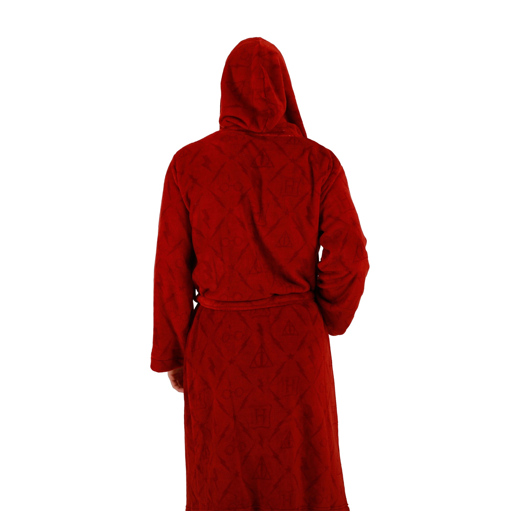 Men's Adult Hooded Harry Potter Hogwarts Robe - Wizardly Comfort and Style
