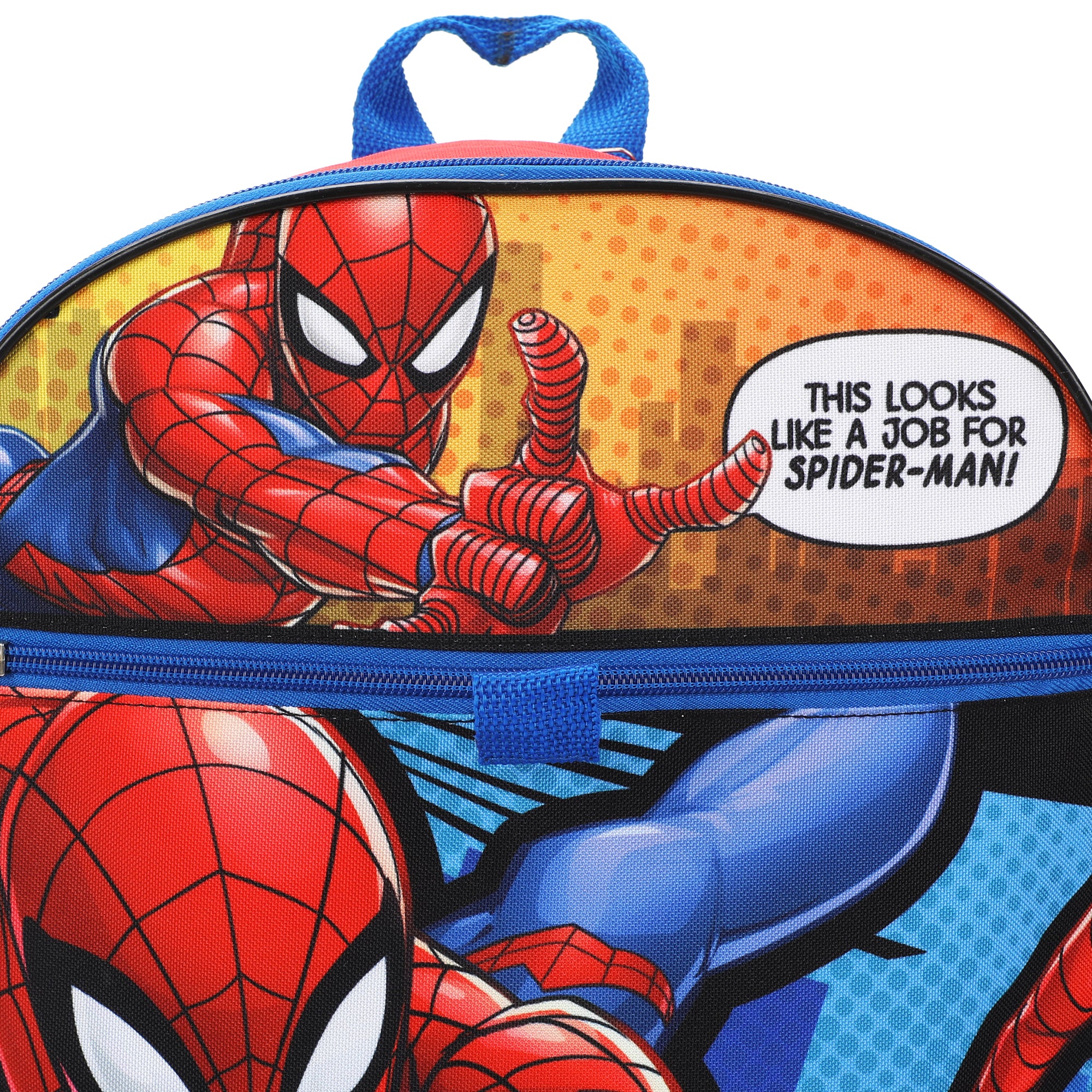 Marvel Spiderman Backpack Accessories 5 Piece Value Set for Boys