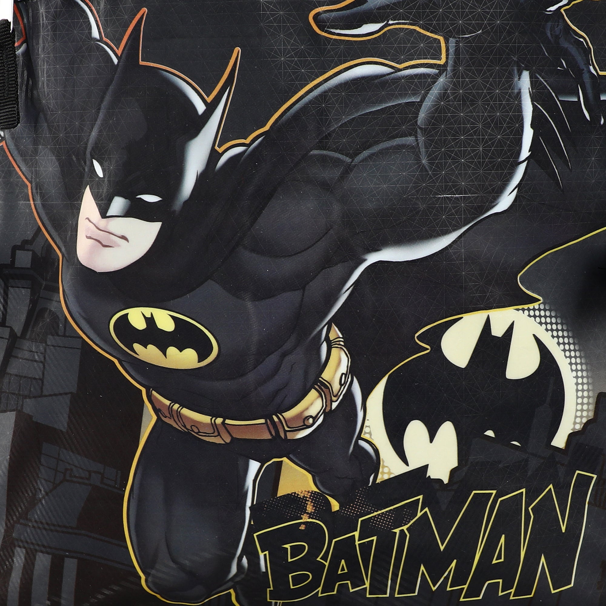 DC Comic Book Batman Symbol 5-Piece Backpack Accessory Set for boys