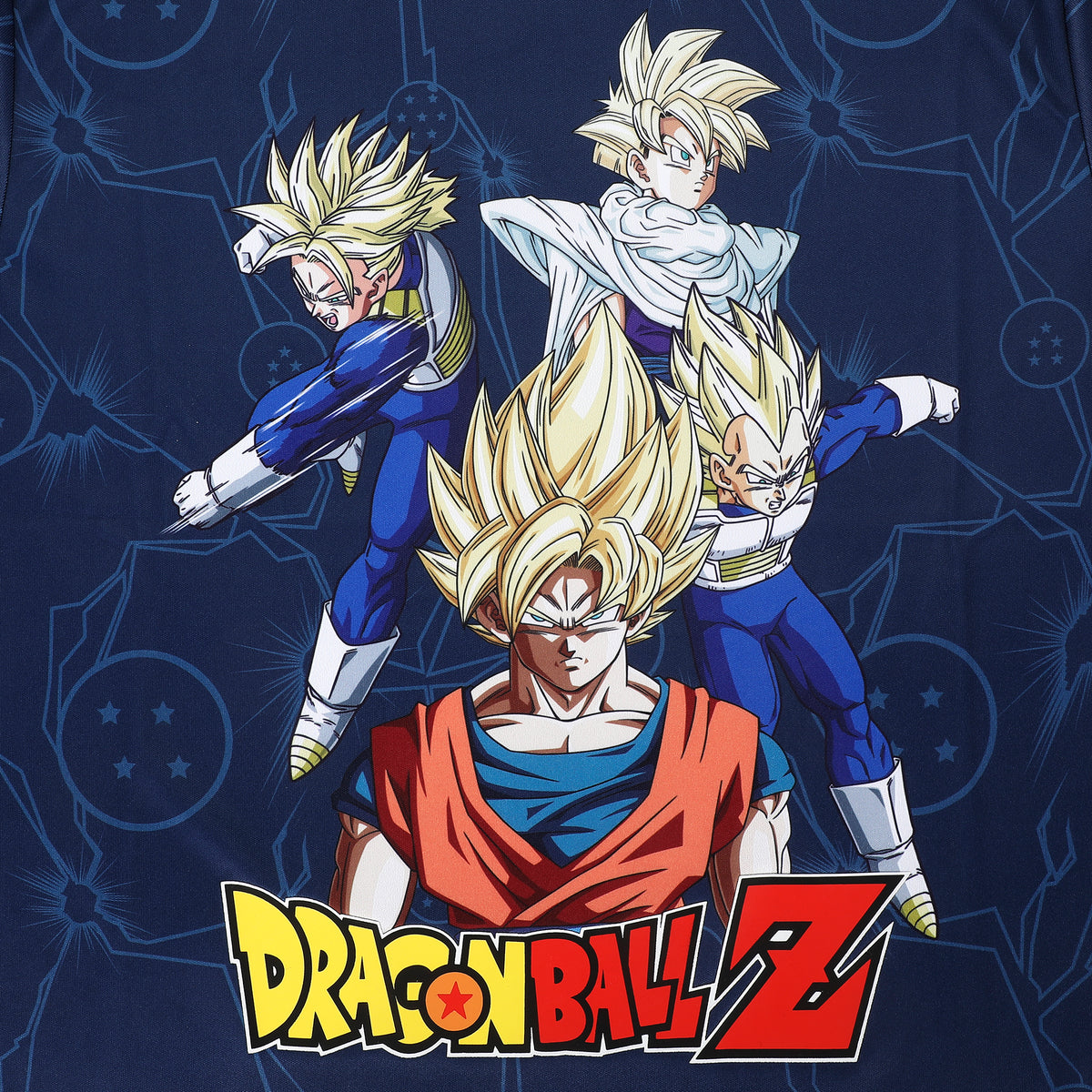Dragon Ball Z Favorite Characters Youth Boy Muscle Shirt, Short-Sleeve Tee, and Lounge Shorts 3-Piece Combo Set