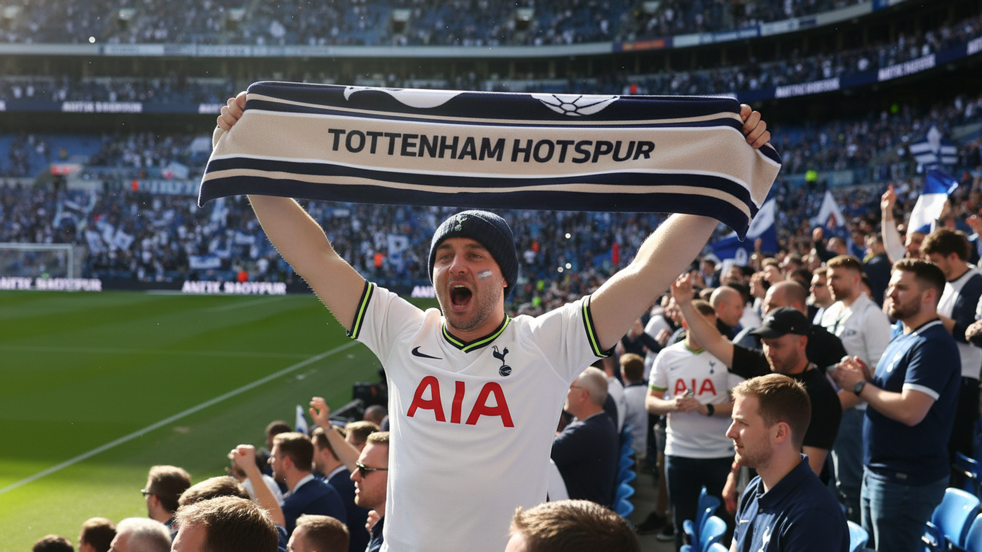 Official Tottenham Hotspur FC Towel | Super Soft Feel Soccer Club Design | Perfect For Home Bath Beach & Swimming Pool | One Size 30 x 59" | 100% Cotton