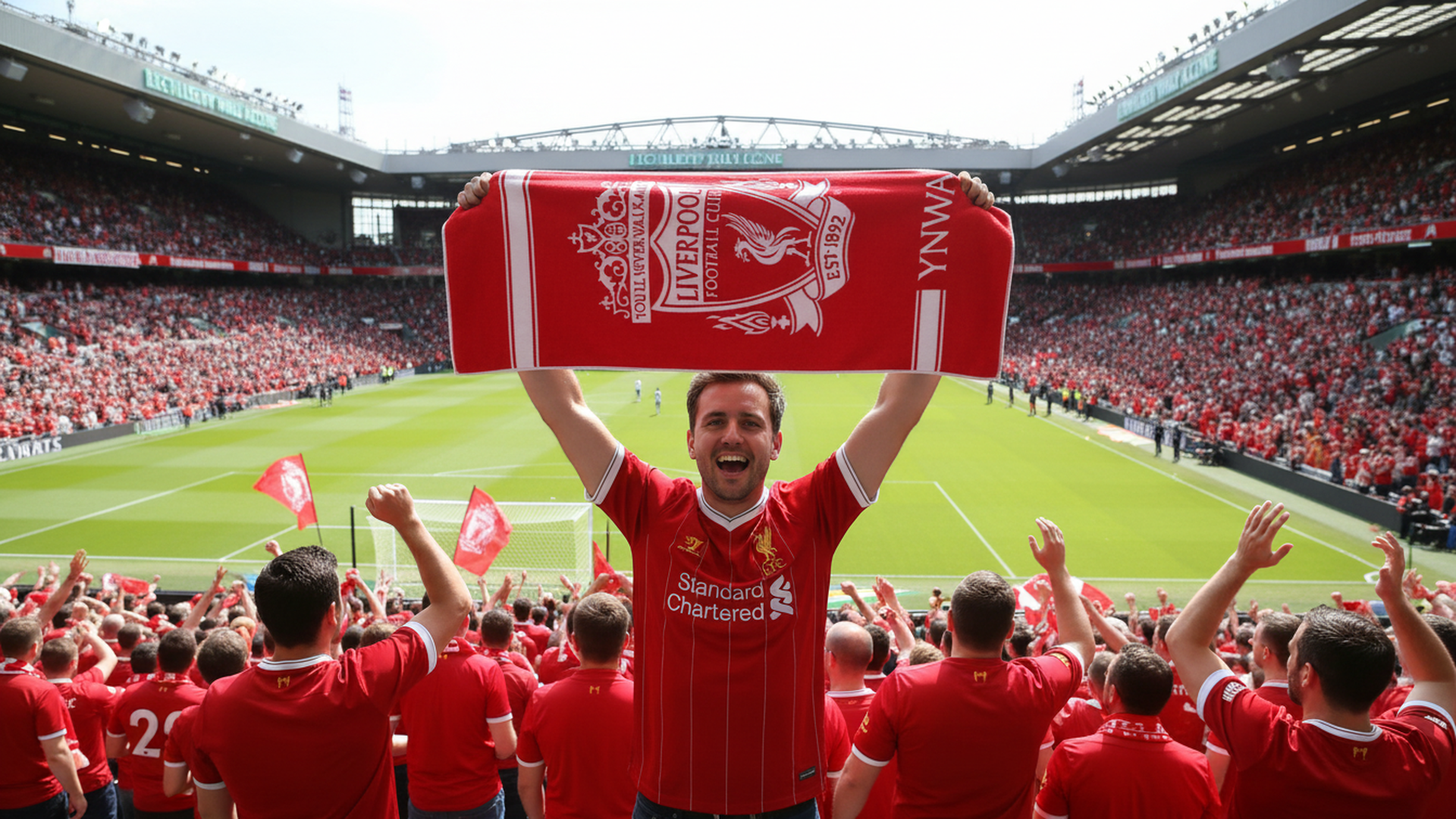 Liverpool FC Character World Official Towel (30 x 60 Inches)
