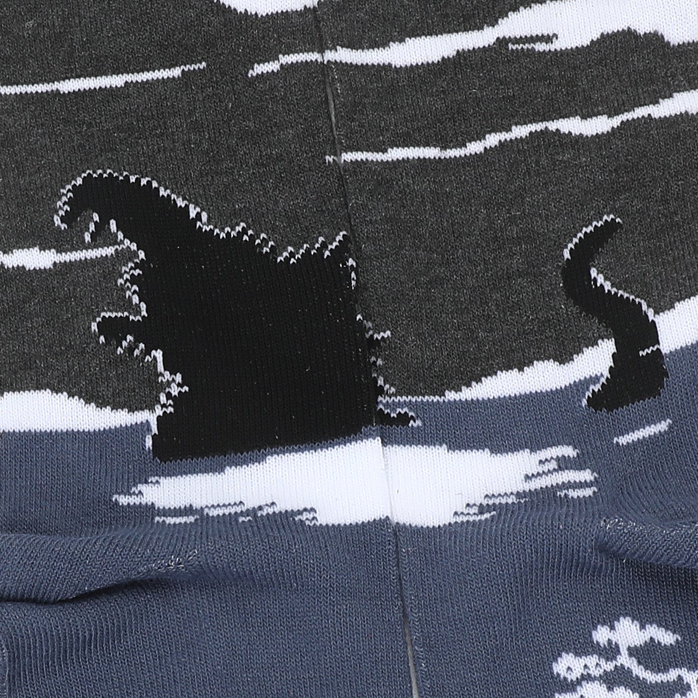 Godzilla King of the Monsters Men's Novelty Crew Socks (Pack of 5)
