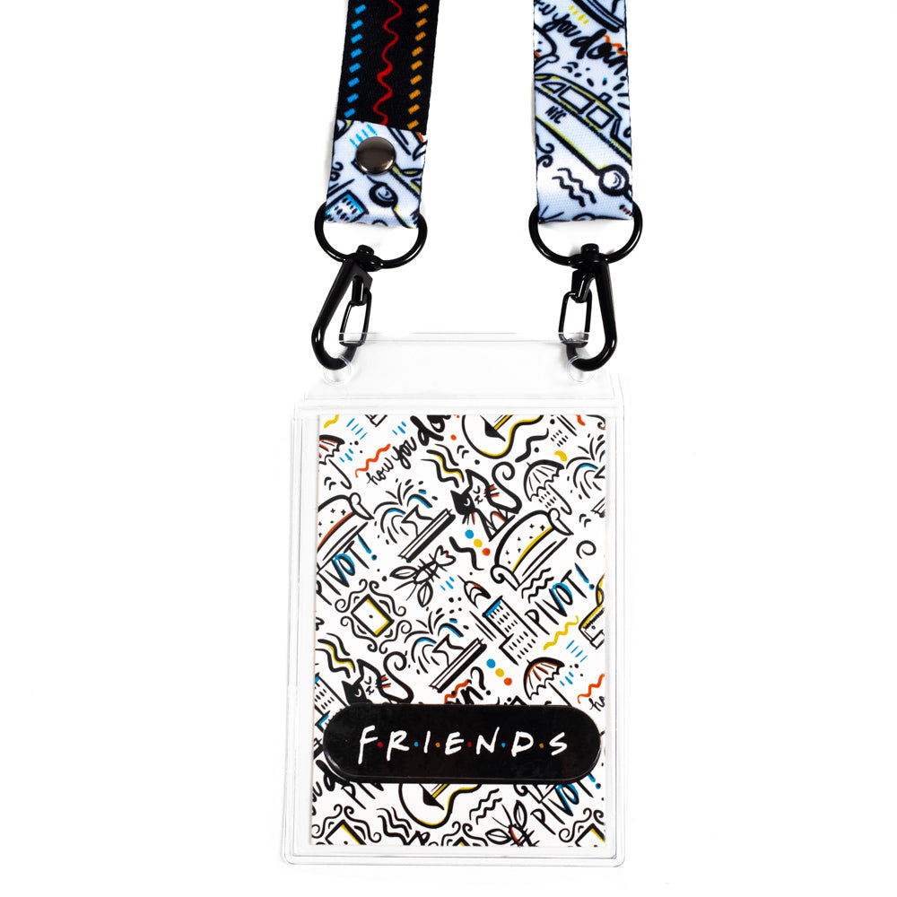 Friends Mask Lanyard Printed Mask Holder