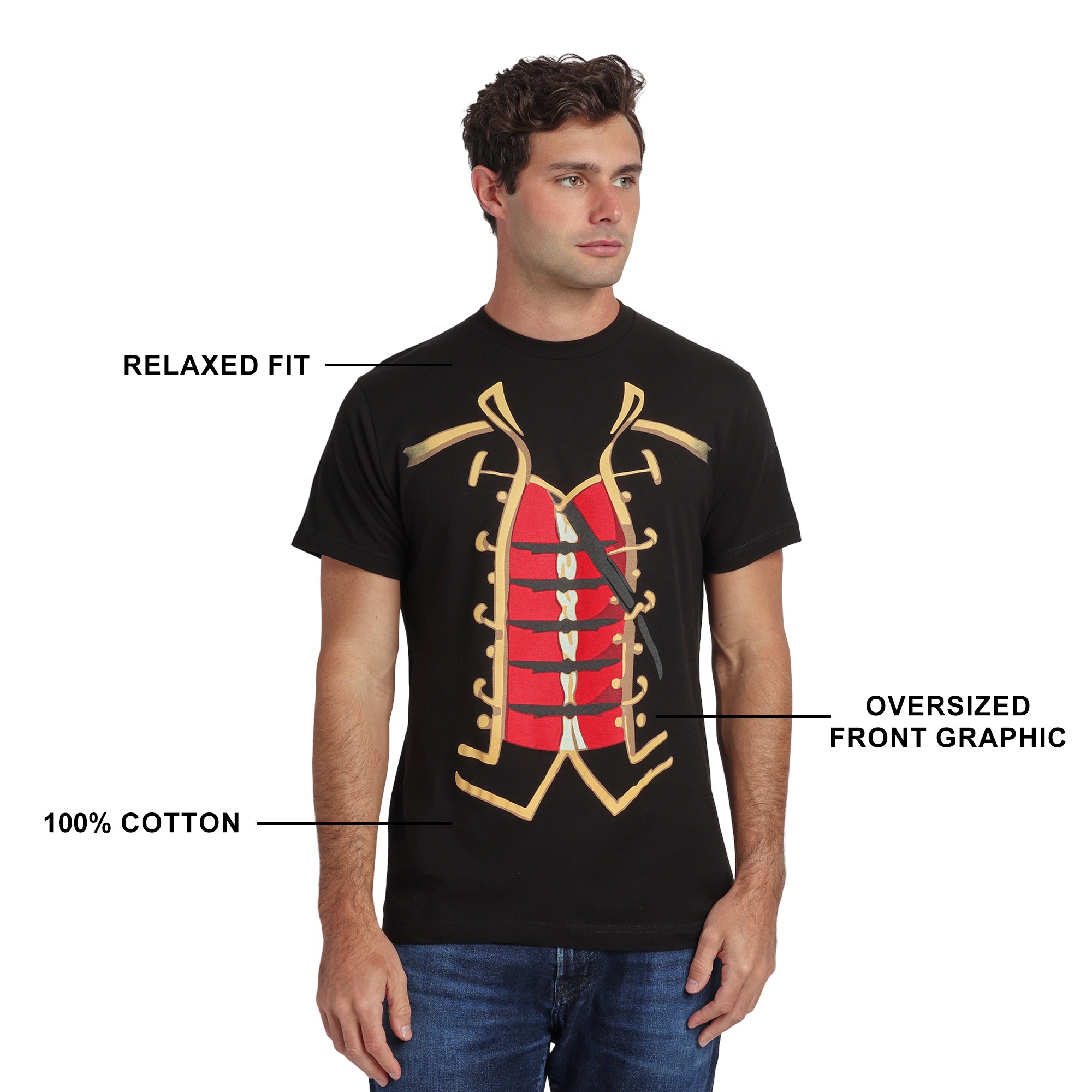Pirate Halloween Costume Men's Short Sleeve Tee