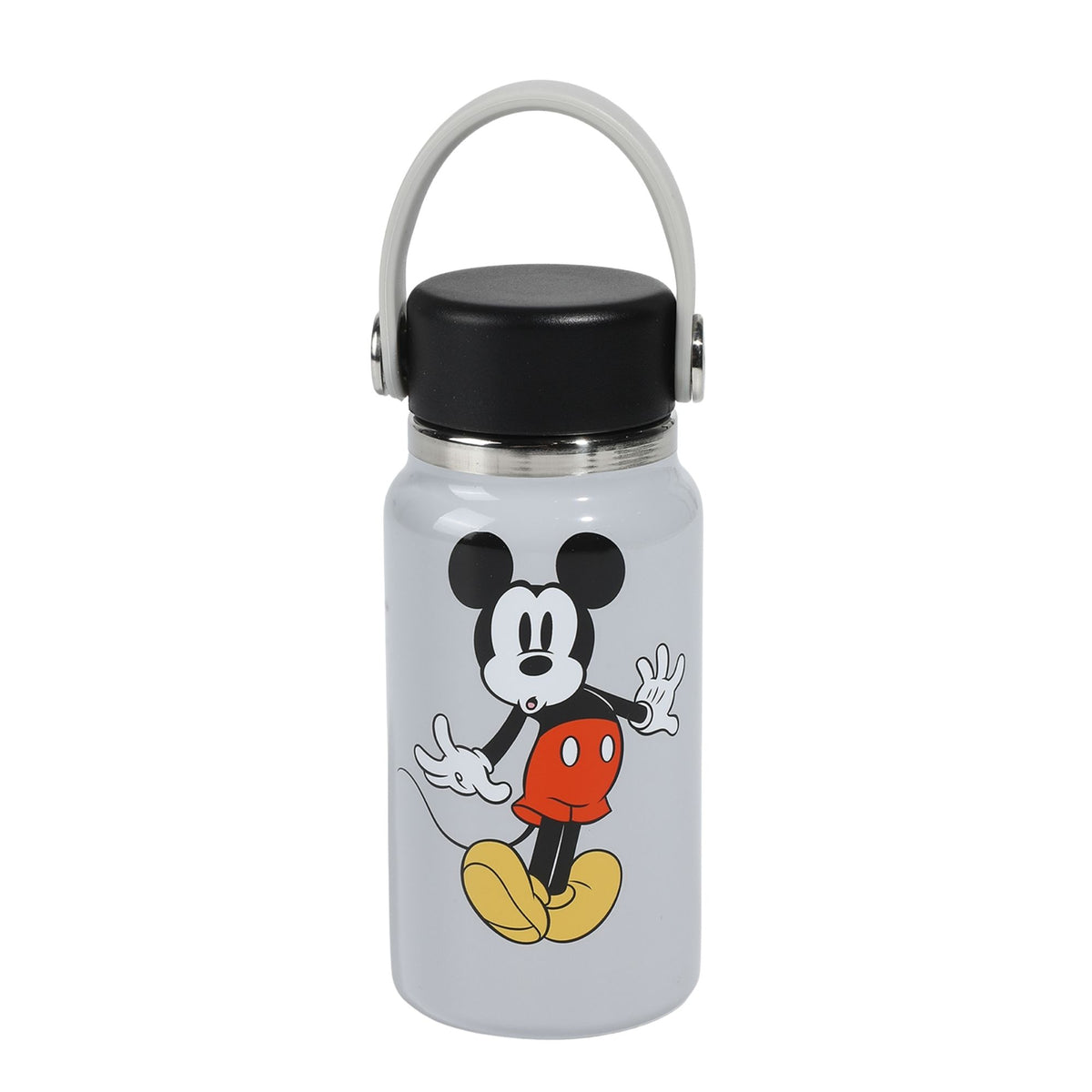 Mickey Mouse Classic Grey Mini Hydra Water Bottle 6.7 oz