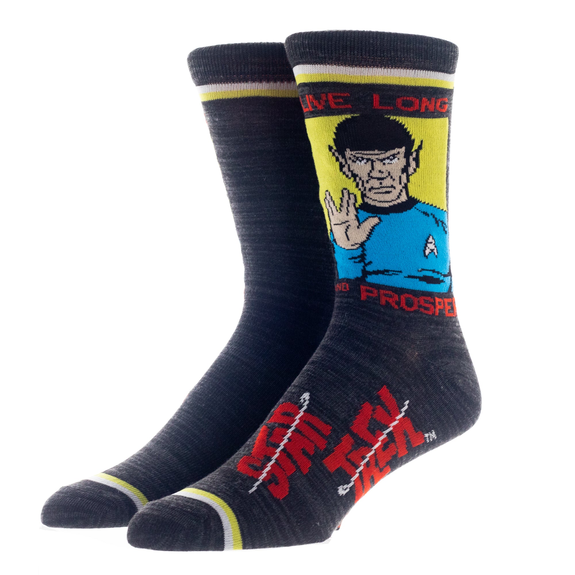 Star Trek Crew Socks 5 Pack Set for men