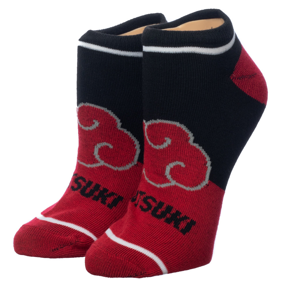 Naruto Anime Colorblock  Casual Ankle Socks for Men 5-Pack