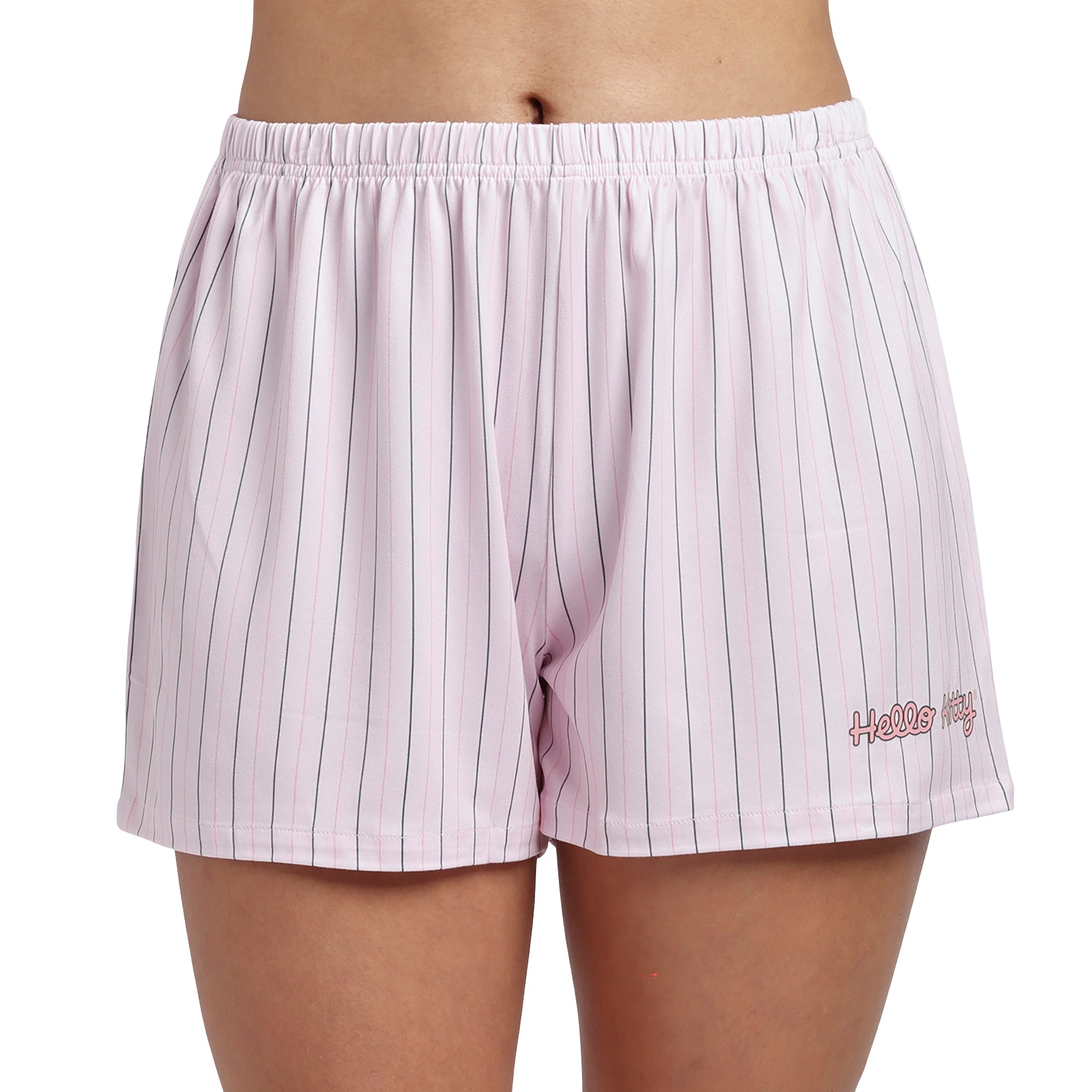 Hello Kitty Character Face Women's 2-Pack Shirt & Shorts Pajama Set