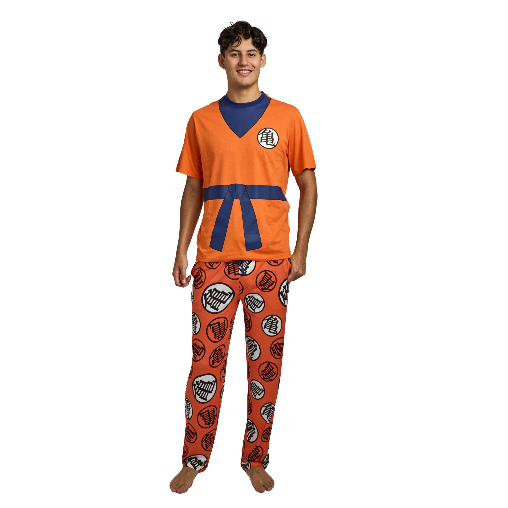 Dragon Ball Z Goku Tunic Men's 2-Pack Pajama Set