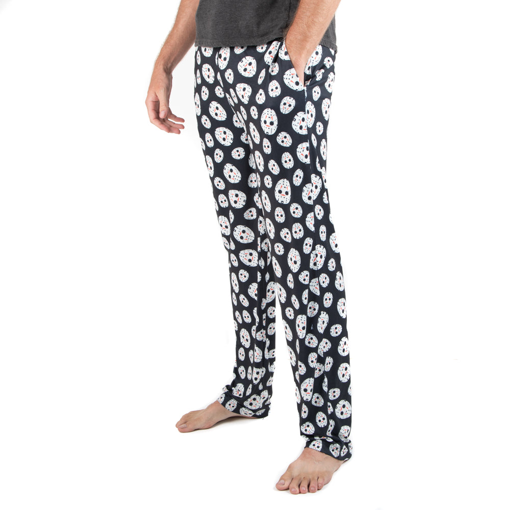 FRIDAY THE 13TH Jason Mask AOP Sleep Pajama Pants