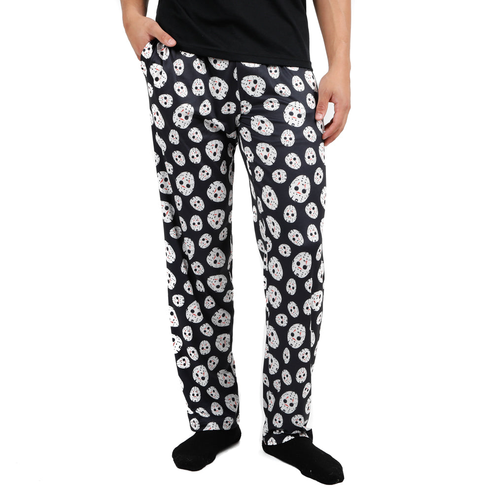 FRIDAY THE 13TH Jason Mask AOP Sleep Pajama Pants