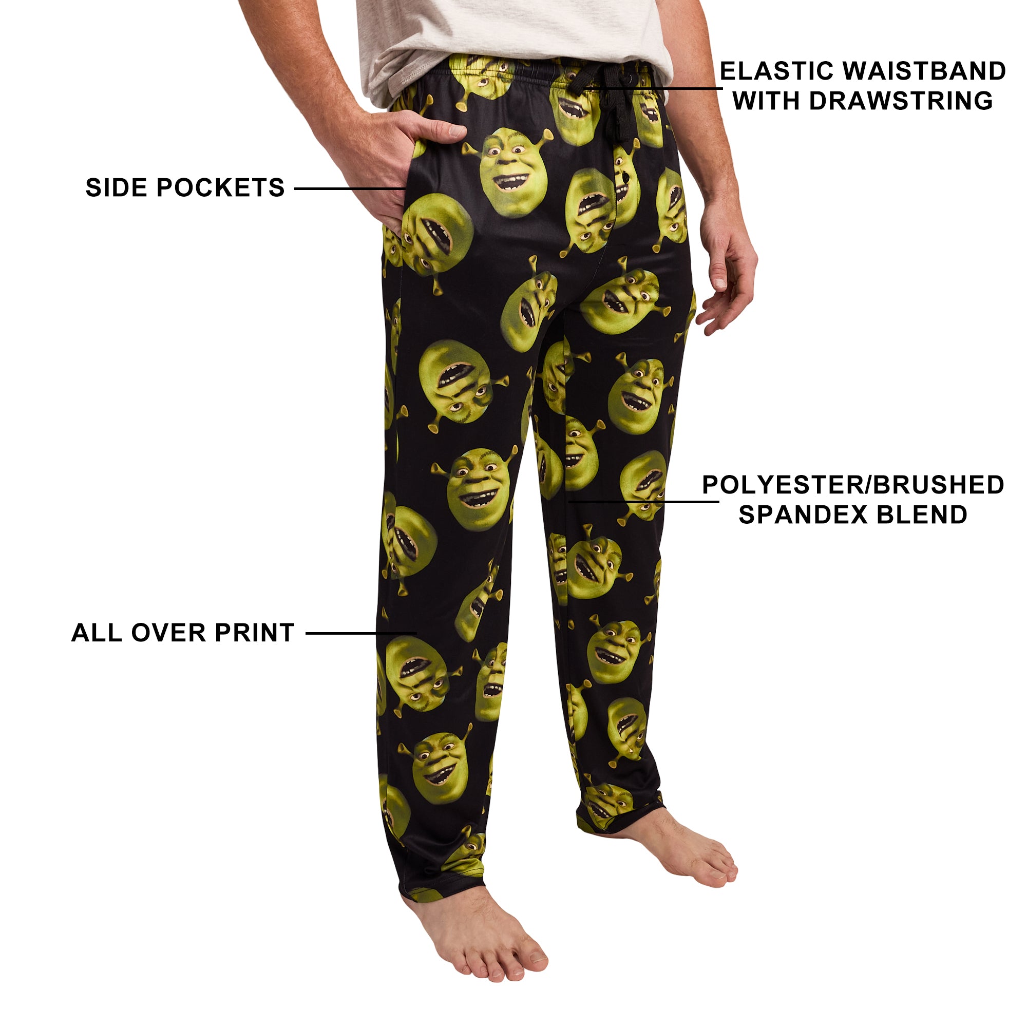 Men's Shrek Sleep Pajama Pant