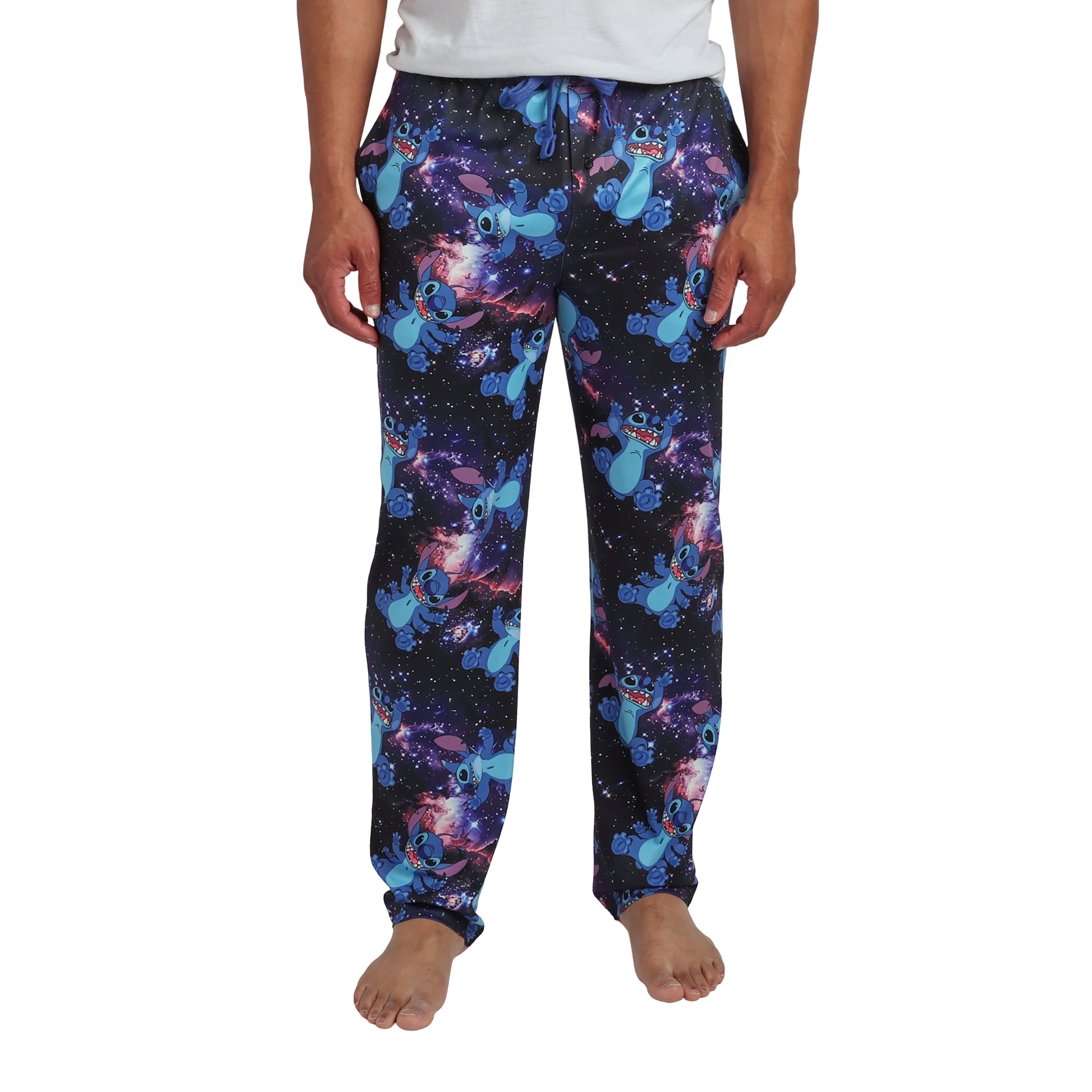 Disney's Lilo & Stitch Galactic Stitch All-Over Print Men's Sleep Pajama Pants