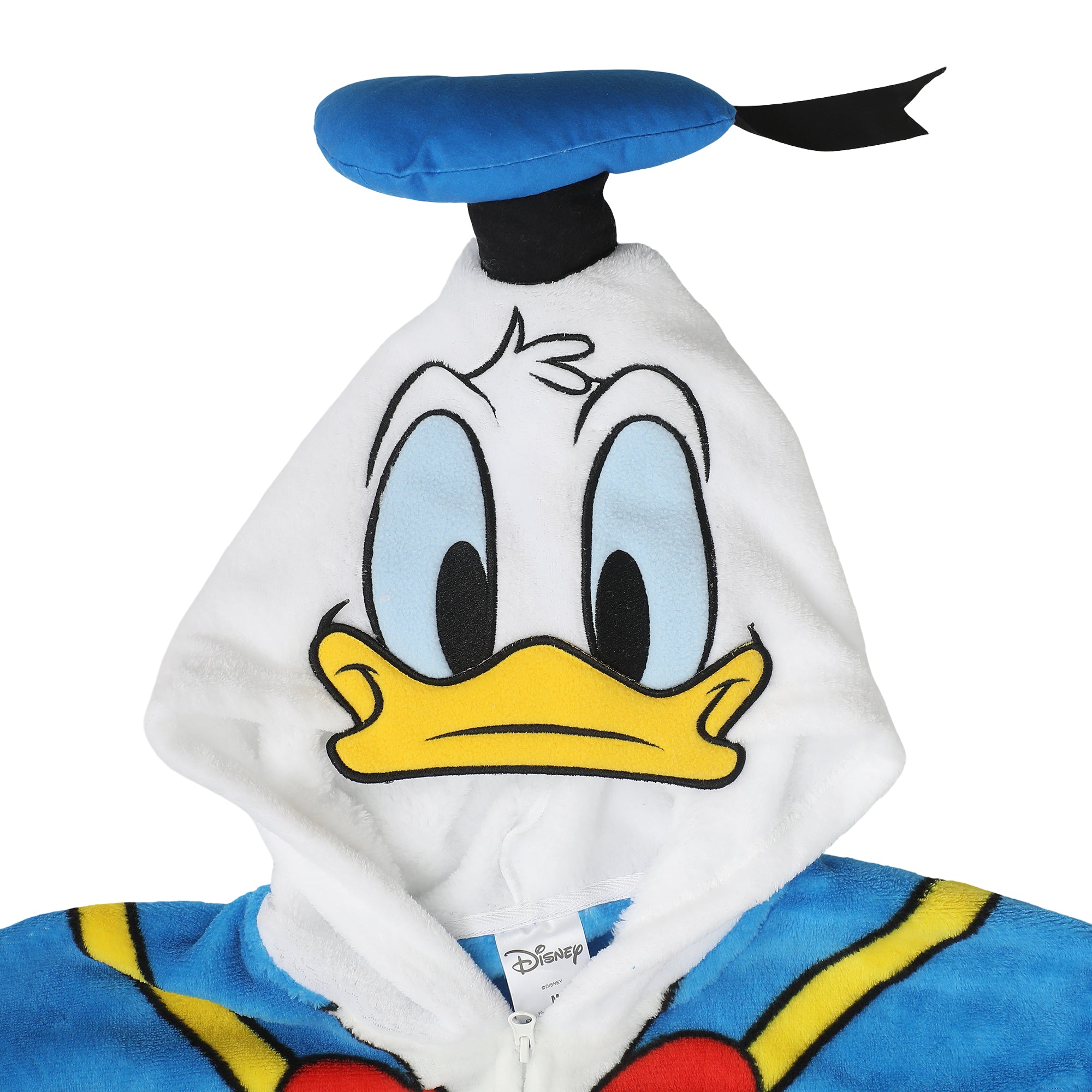Disney Donald Duck Adult Long Sleeve Hooded Kirgumi Onesie Costume Cosplay Suit