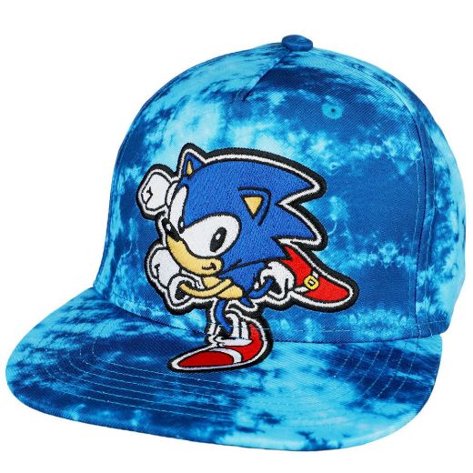 Picture of Sonic Washed Youth Flat Bill Snapback