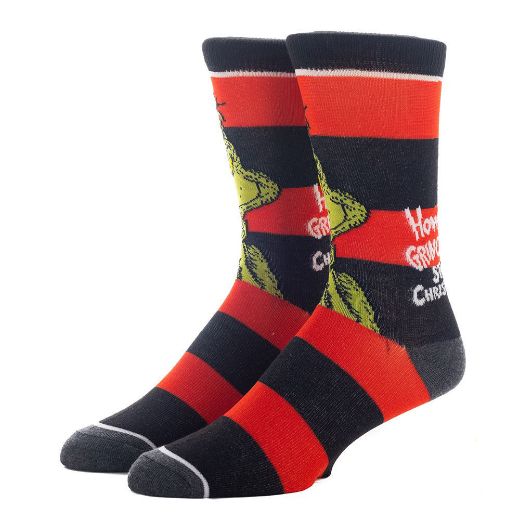 Picture of Dr. Seuss The Grinch 3 Pair of Crew Socks