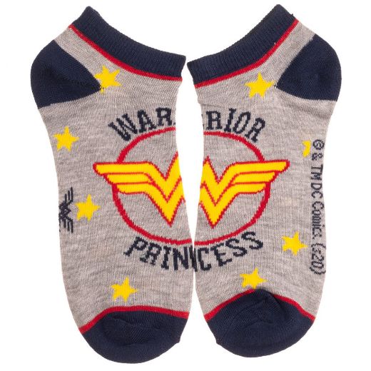 Picture of Wonder Woman 5 Pair Ankle Socks
