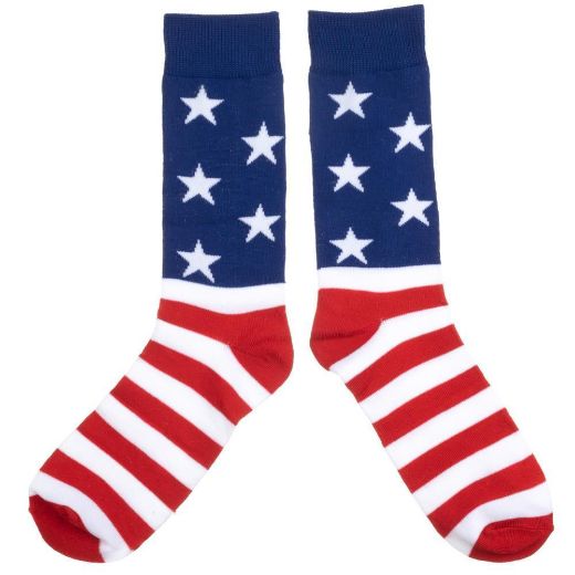 Picture of Bioworld Americana 3 Pair Crew Box Set