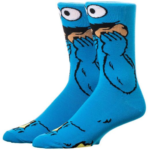 Picture of Cookie Monster Animigos 360 Character Socks