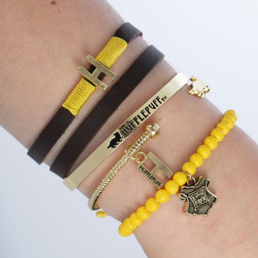 Picture of Harry Potter Hufflepuff Bracelet Set