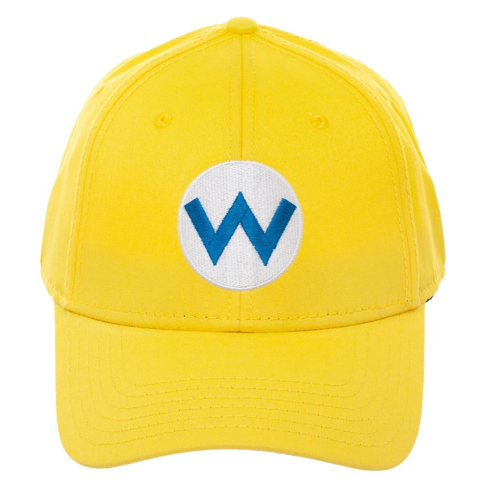 Bioworld Merchandising. Super Mario Wario Flex Fit Hat