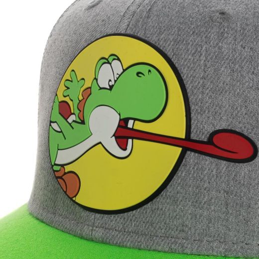 Picture of Super Mario Yoshi Curved Bill Snapback