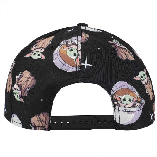 Picture of Star Wars The Mandalorian Grogu AOP Flat Bill Snapback